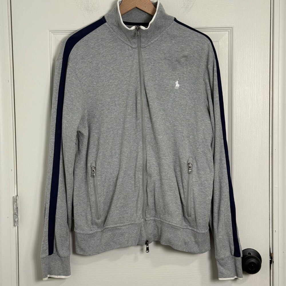 Polo Ralph‎ Lauren Sweatshirt Mens Large Gray Performance Sport Athletic Golf